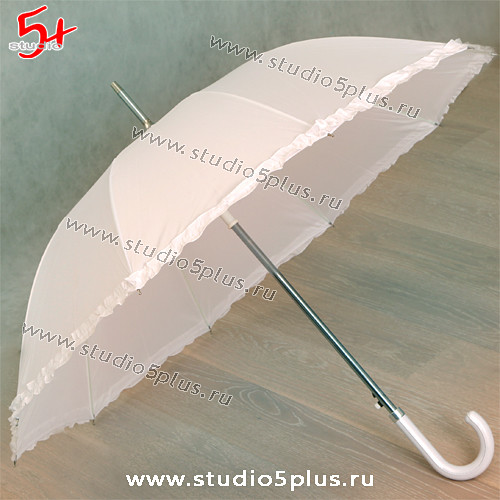 Зонт на свадьбу белый от дождя дешево купить в СПб