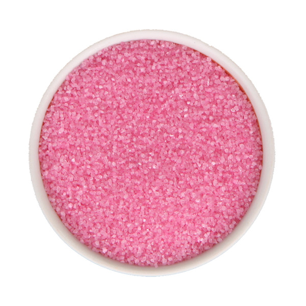 Розовый песок, цветной декоративный песок розового цвета